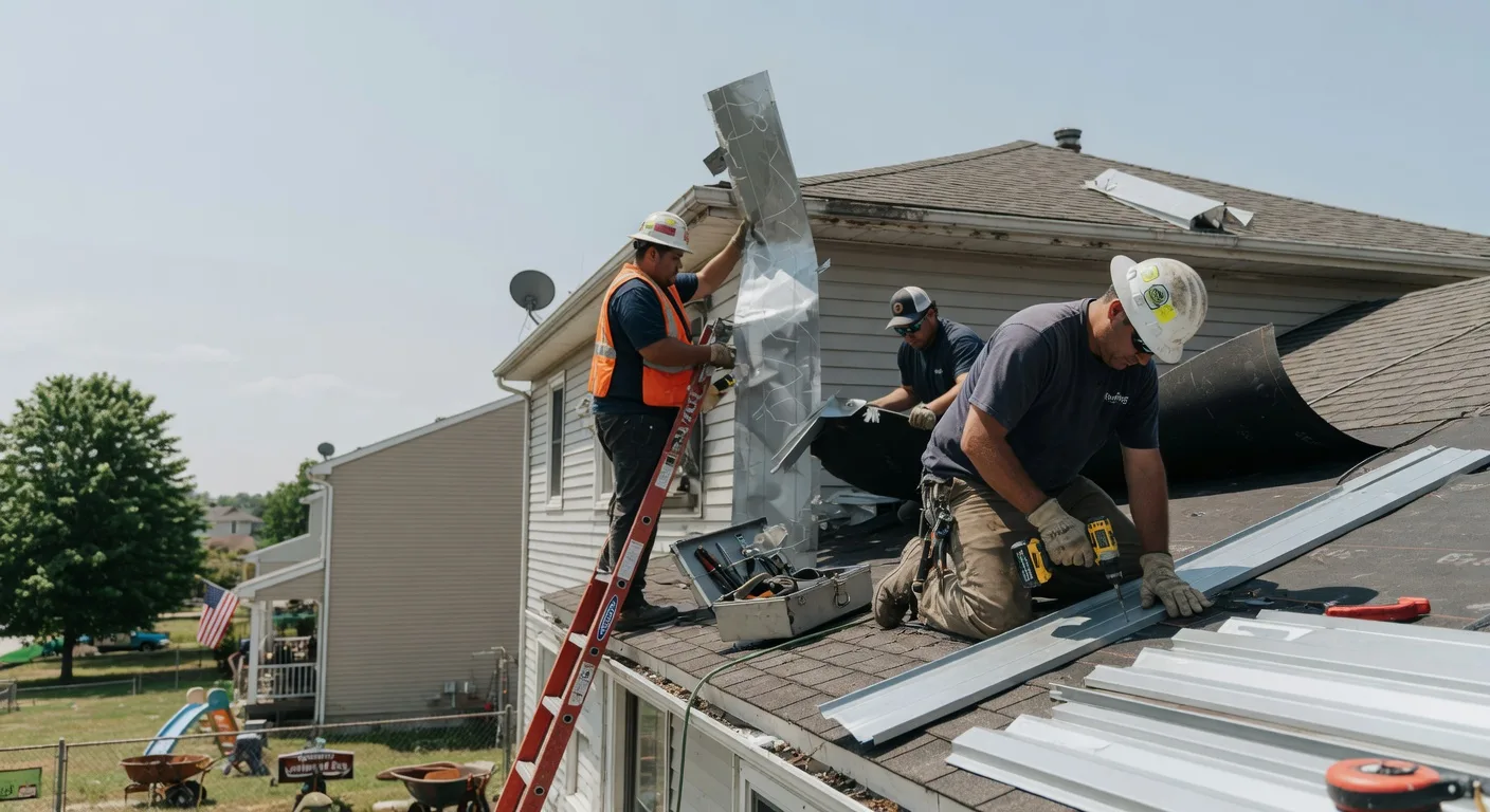 Metal Roof Repair in Middlebury Center, PA
